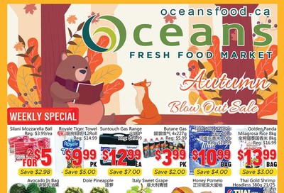 Oceans Fresh Food Market (Mississauga) Flyer November 8 to 14