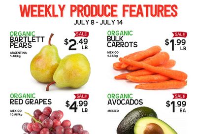 Pomme Natural Market Weekly Produce Flyer July 8 to 14
