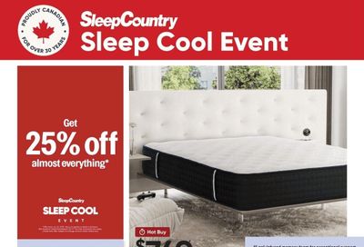 Sleep Country Flyer July 9 to 16