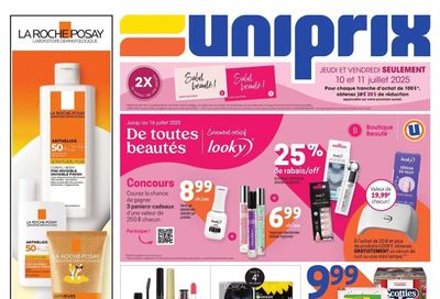 Uniprix Flyer July 10 to 16