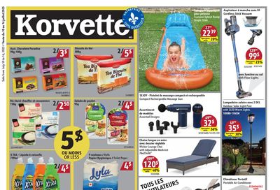 Korvette Flyer July 10 to 16