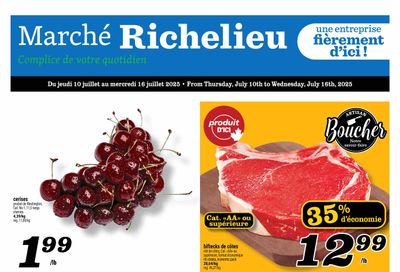 Marche Richelieu Flyer July 10 to 16 Marche Richelieu Flyer July 10 to 16