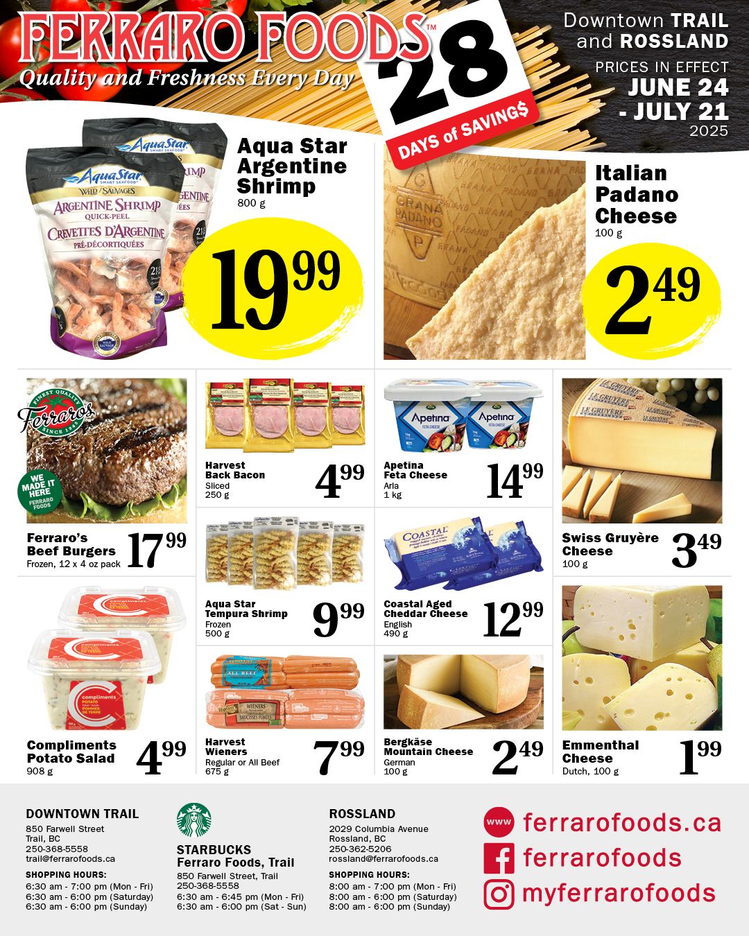 Ferraro Foods Bi-Weekly Flyer July 8 to 21