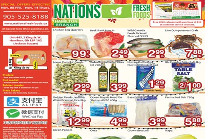 Nations Fresh Foods (Hamilton) Flyer November 8 to 14