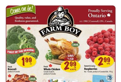 Farm Boy Flyer July 10 to 16