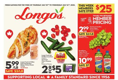 Longo's Flyer July 10 to 16