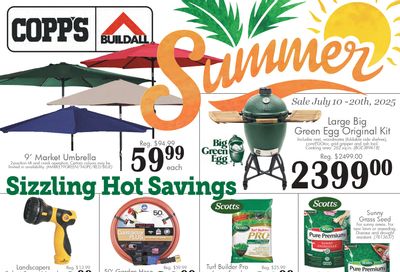COPP’s Buildall Flyer July 10 to 20