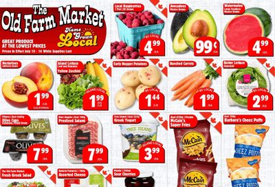 The Old Farm Market (Courtenay) Flyer July 10 to 16
