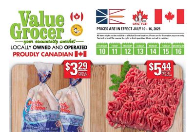 Value Grocer Flyer July 10 to 16