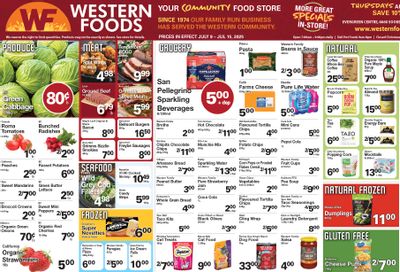 Western Foods Flyer July 9 to 15