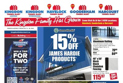 Timber Mart Flyer July 9 to 29 Timber Mart Flyer July 9 to 29