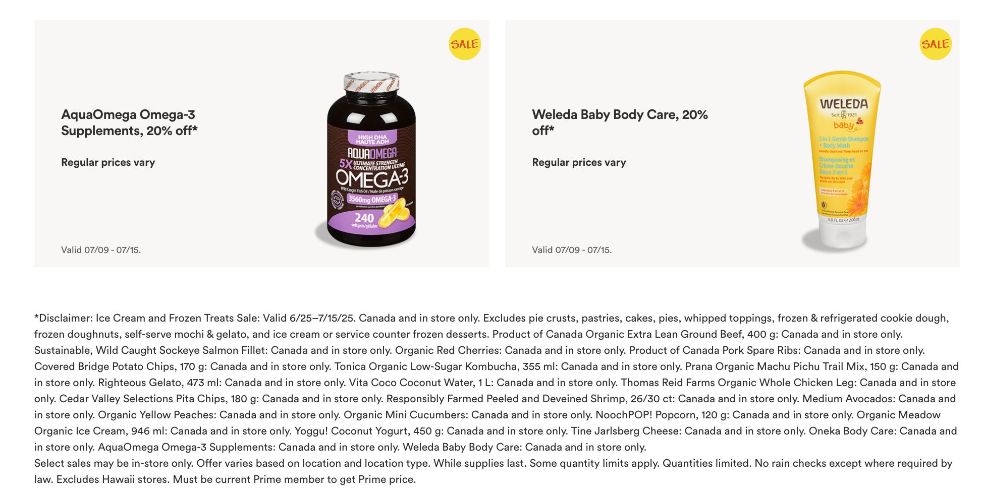 Whole Foods Market (West) Flyer July 9 to 15