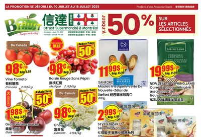 Btrust Supermarket (Montreal) Flyer July 10 to 16