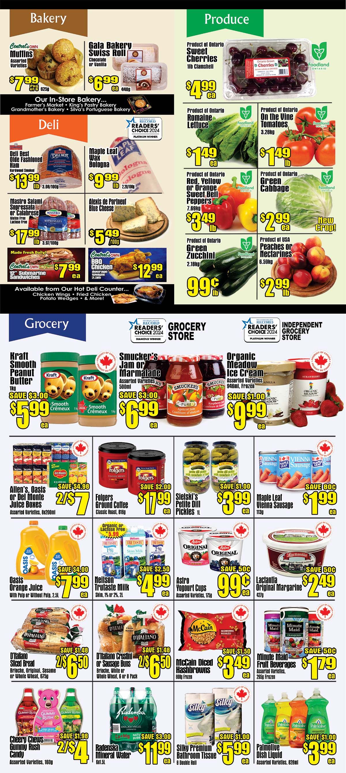Central Fresh Market Flyer July 10 to 17