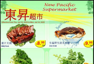 New Pacific Supermarket Flyer July 10 to 14