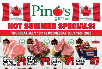Pino's Flyer July 10 to 16