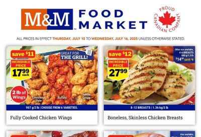 M&M Food Market (ON) Flyer July 10 to 16