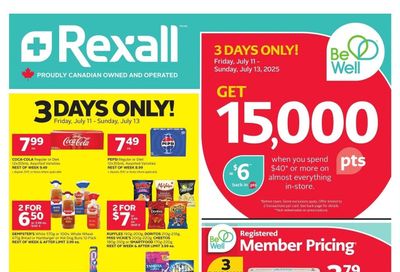 Rexall (MB) Flyer July 11 to 17