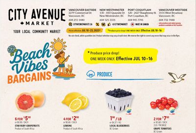 City Avenue Market Flyer July 10 to 23 City Avenue Market Flyer July 10 to 23
