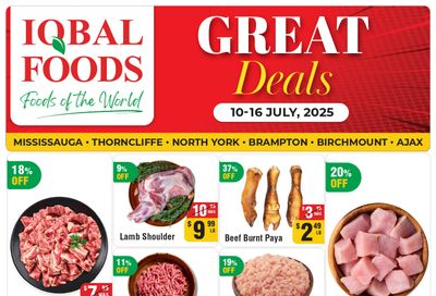 Iqbal Foods Flyer July 10 to 16