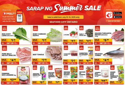 Seafood City Supermarket (ON) Flyer July 10 to 16