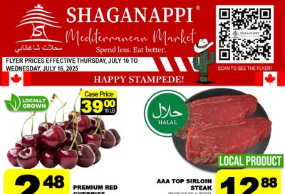 Shaganappi Mediterranean Market Flyer July 10 to 16