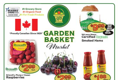 The Garden Basket Flyer July 10 to 16 The Garden Basket Flyer July 10 to 16