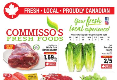 Commisso's Fresh Foods Flyer July 11 to 17