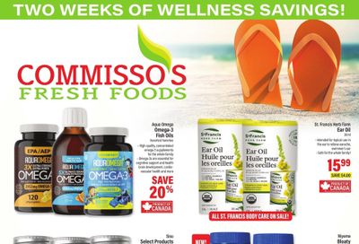 Commisso's Fresh Foods Wellness Flyer July 11 to 24