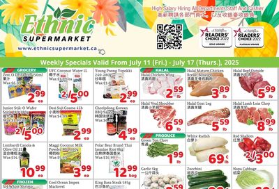Ethnic Supermarket (Milton) Flyer July 11 to 17