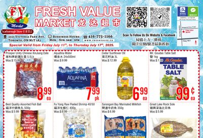Fresh Value (Scarborough) Flyer July 11 to 17