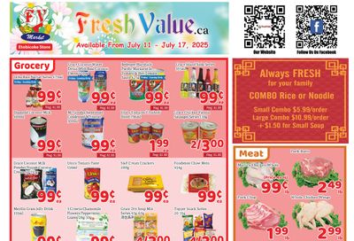 Fresh Value (Etobicoke) Flyer July 11 to 17
