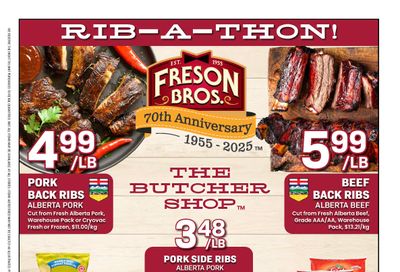 Freson Bros. Flyer July 11 to 17