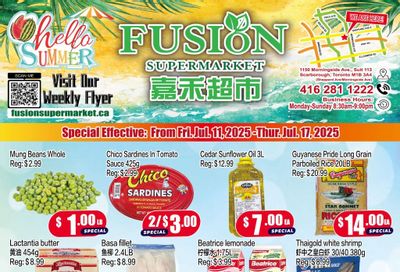 Fusion Supermarket Flyer July 11 to 17