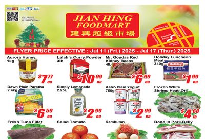 Jian Hing Foodmart (Scarborough) Flyer July 11 to 17 Jian Hing Foodmart (Scarborough) Flyer July 11 to 17