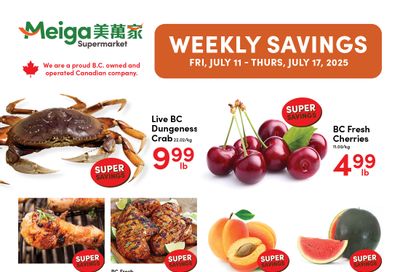Meiga Supermarket Flyer July 11 to 17