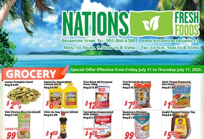 Nations Fresh Foods (Brampton) Flyer July 11 to 17