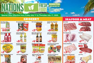 Nations Fresh Foods (Hamilton) Flyer July 11 to 17