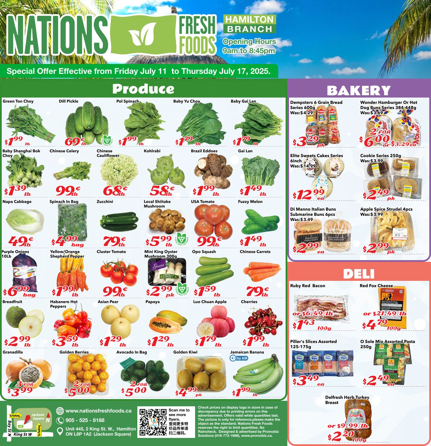 Nations Fresh Foods (Hamilton) Flyer July 11 to 17
