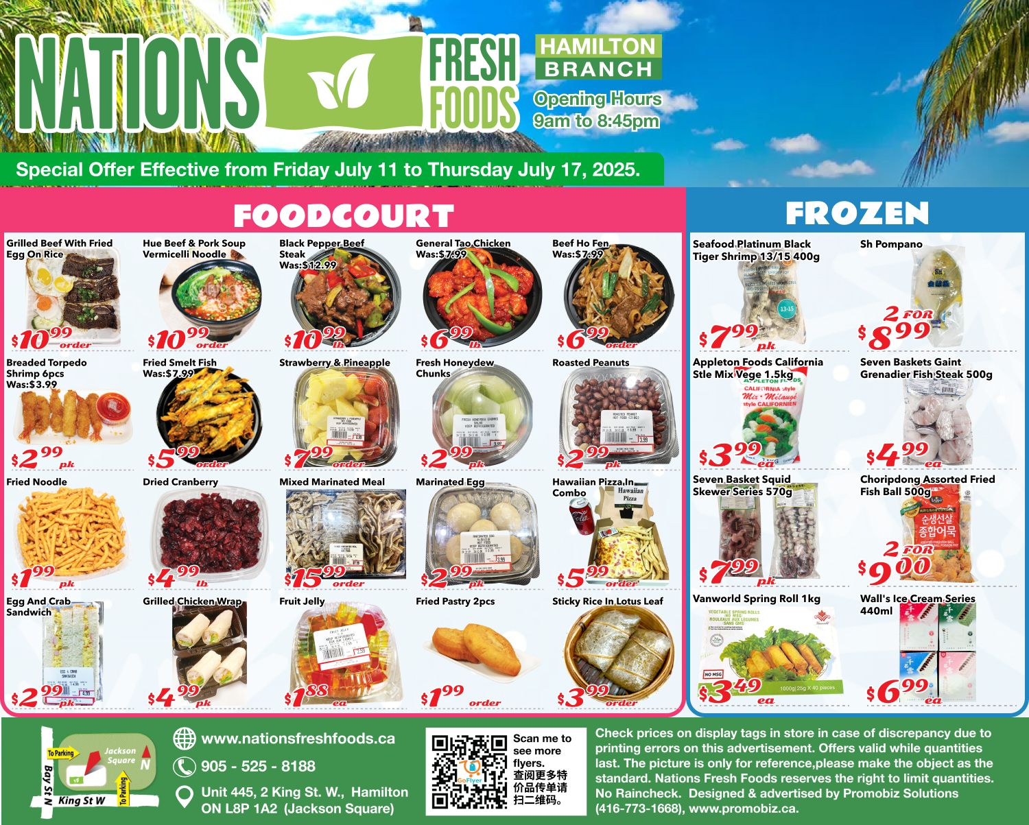 Nations Fresh Foods (Hamilton) Flyer July 11 to 17
