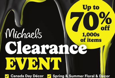 Michael's Flyer July 11 to 17