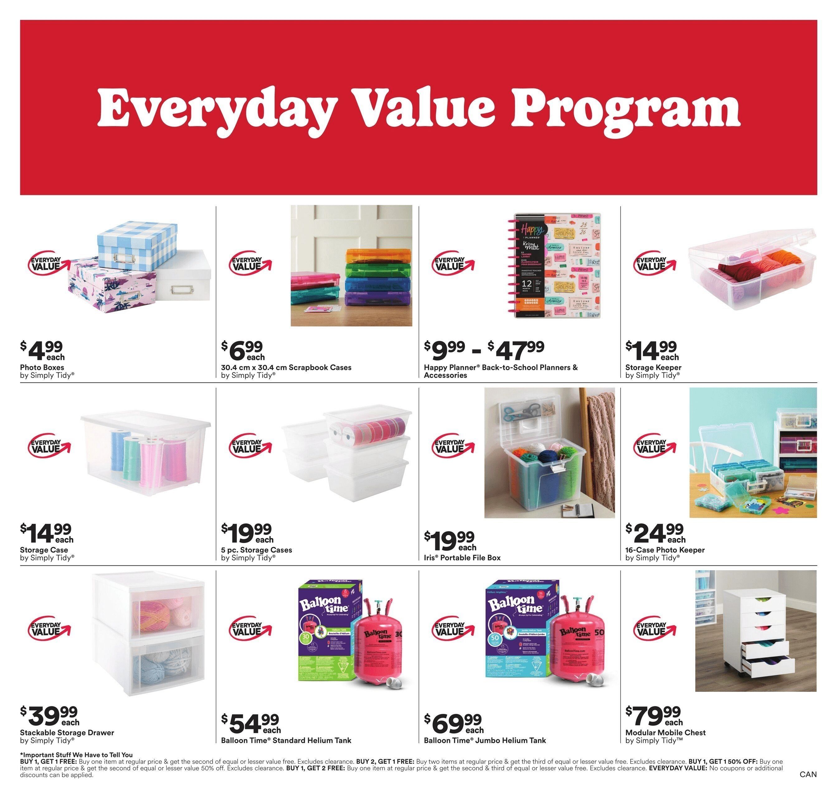 Michael's Flyer July 11 to 17