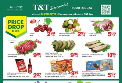 T&T Supermarket (BC) Flyer July 11 to 17
