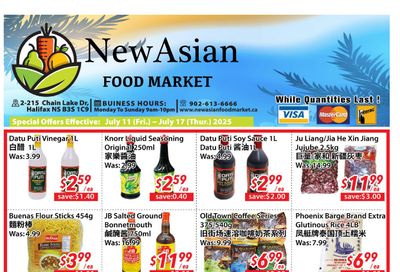 New Asian Food Market Flyer July 11 to 17