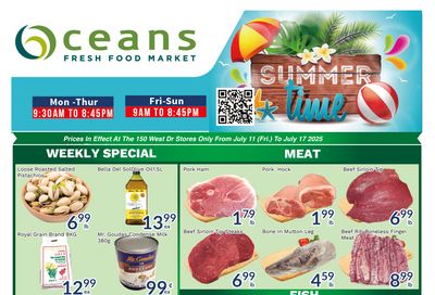 Oceans Fresh Food Market (Brampton) Flyer July 11 to 17
