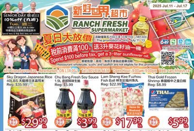 Ranch Fresh Supermarket Flyer July 11 to 17 Ranch Fresh Supermarket Flyer July 11 to 17