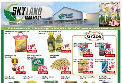 Skyland Food Mart Flyer July 11 to 17 Skyland Food Mart Flyer July 11 to 17