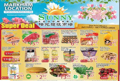 Sunny Foodmart (Markham) Flyer July 11 to 17