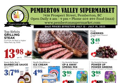 Pemberton Valley Supermarket Flyer July 13 to 19