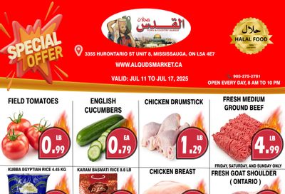 Al-Quds Supermarket Flyer July 11 to 17 Al-Quds Supermarket Flyer July 11 to 17